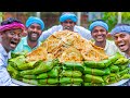 KIZHI PAROTTA | Banana Leaf Parotta Recipe Cooking In Village | Soft Layered Mutton Kizhi Parotta image