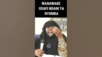 MWANAMKE USAFI NDANI YA NYUMBA 