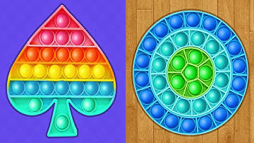 Realistic Pop It! Very Satisfying and relaxing ASMR slicing game