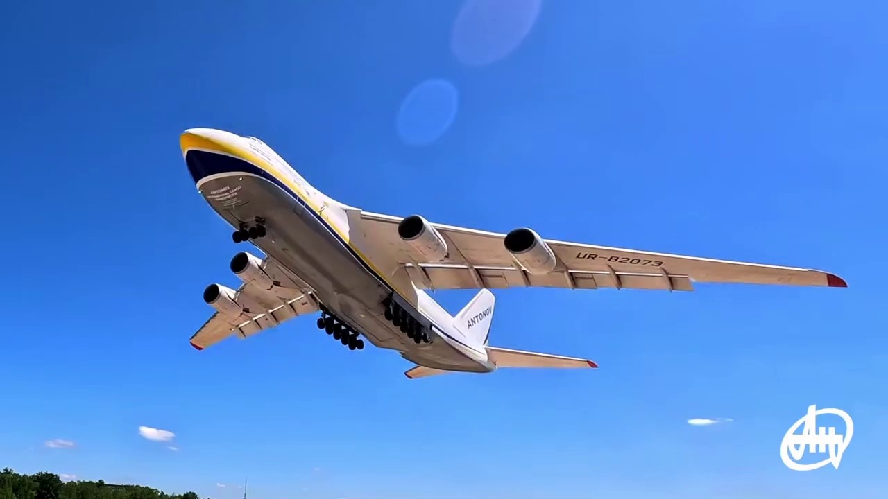 An-124 moved from Kyiv to Germany, July 2025 - Ан-124-100 успішно