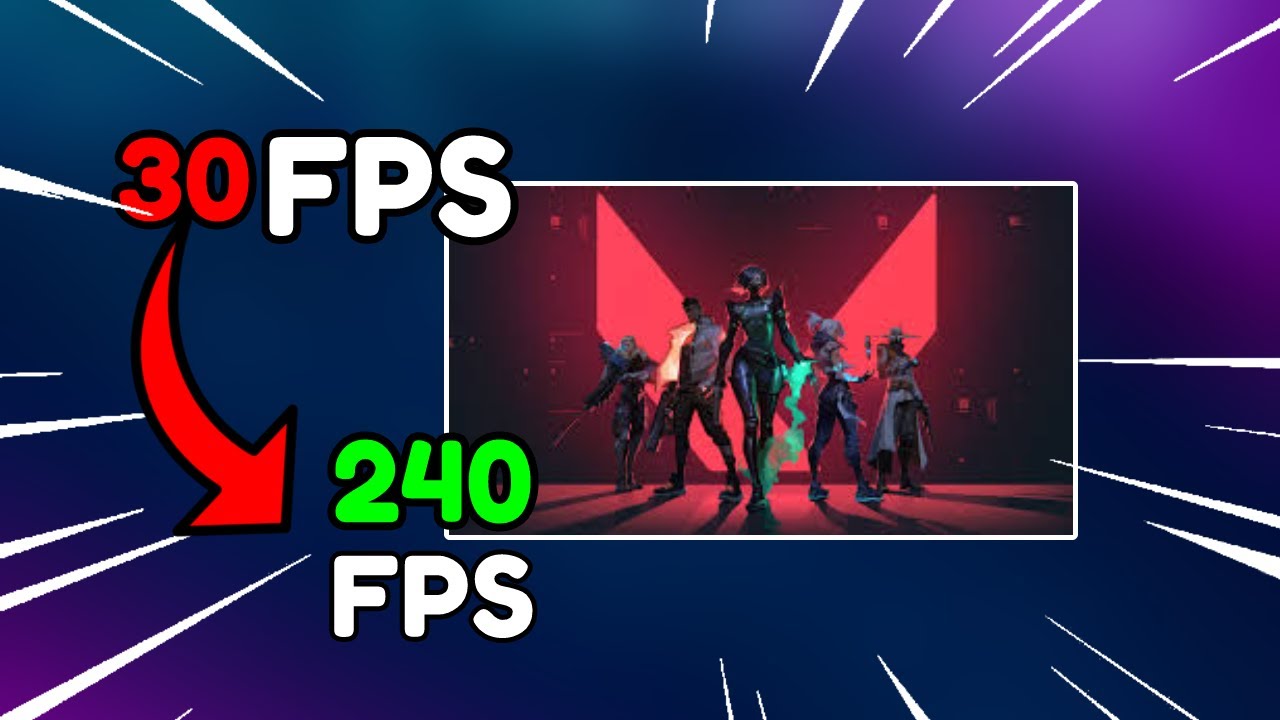 Increase FPS In Valorant YouTube Increase fps in valorant youtube