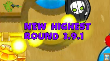 Bloons TD Battles: Highest Round Recorded Live! (Update 3.9.1 World Record)