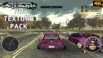 Need for Speed Most Wanted 4K UHD Texture Pack Gameplay | Dolphin 5.0-16737 GameCube Emulator PC