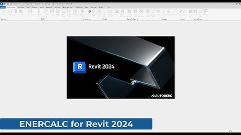 ENERCALC for Revit 2024