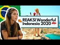 REAKSI Bule dari Brazil WONDERFUL INDONESIA 2020 | Brazilian REACTION