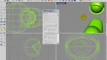 Rhino 3D DuckTutorial  Part 2 Eye