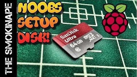 How to install NOOBS Raspberry Pi on a SD Mini Card with MAC - TheSmokinApe