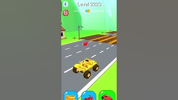 Shape-shifting Funny Race Gameplay | How do you play shape shifting? Level 2223 #shorts #gameplay