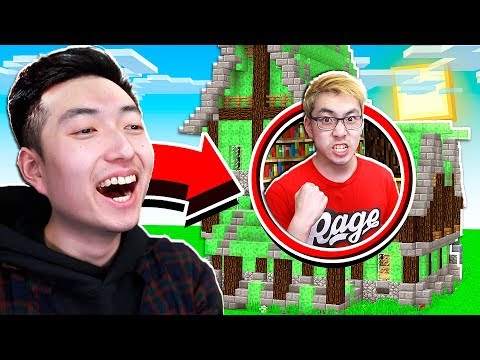 5-ways-to-prank-your-little-brother's-minecraft-house!-*funny*