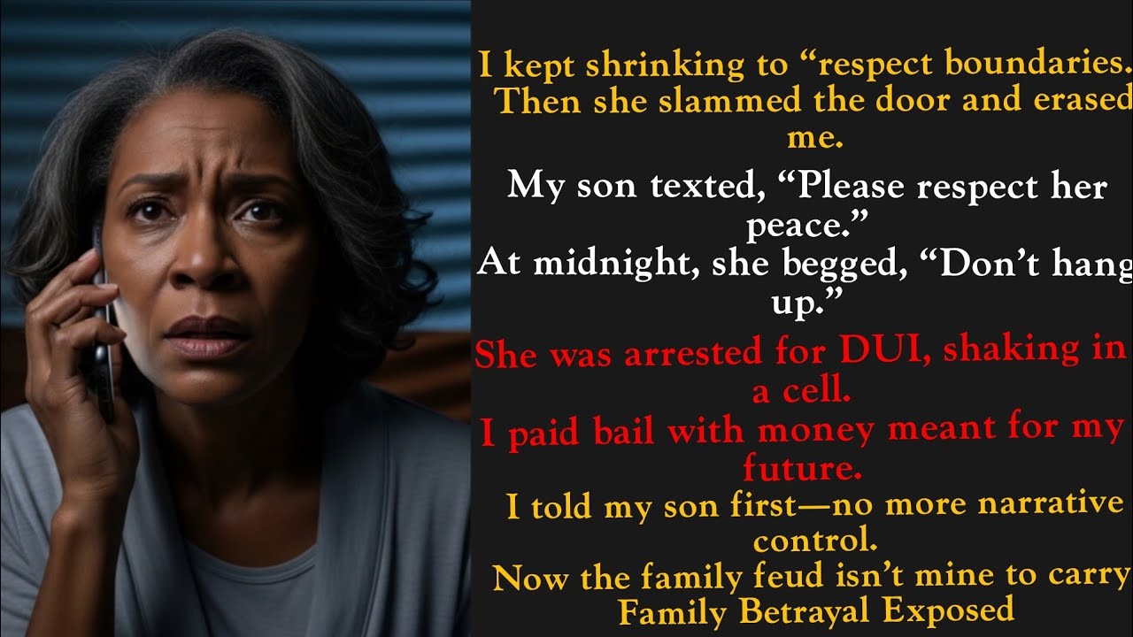 $5,000 Bail Shock: She Branded Me a Toxic Mother-in-Law… Until Her DUI Arrest Night