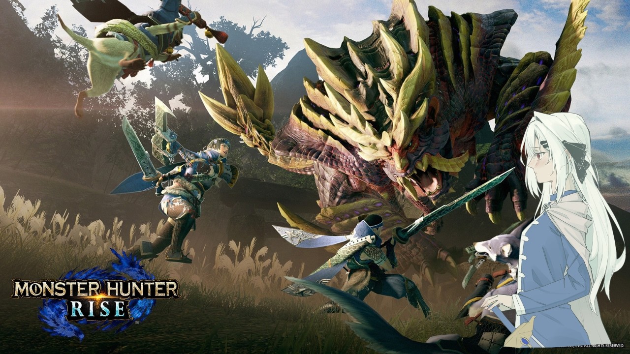 MONSTER HUNTER RISE : กลับมาแล้วค่ะ ( เล่นไม่เป็นแล้วเพราะงั้นเลยจะเริ่มเล่นใหม่ )