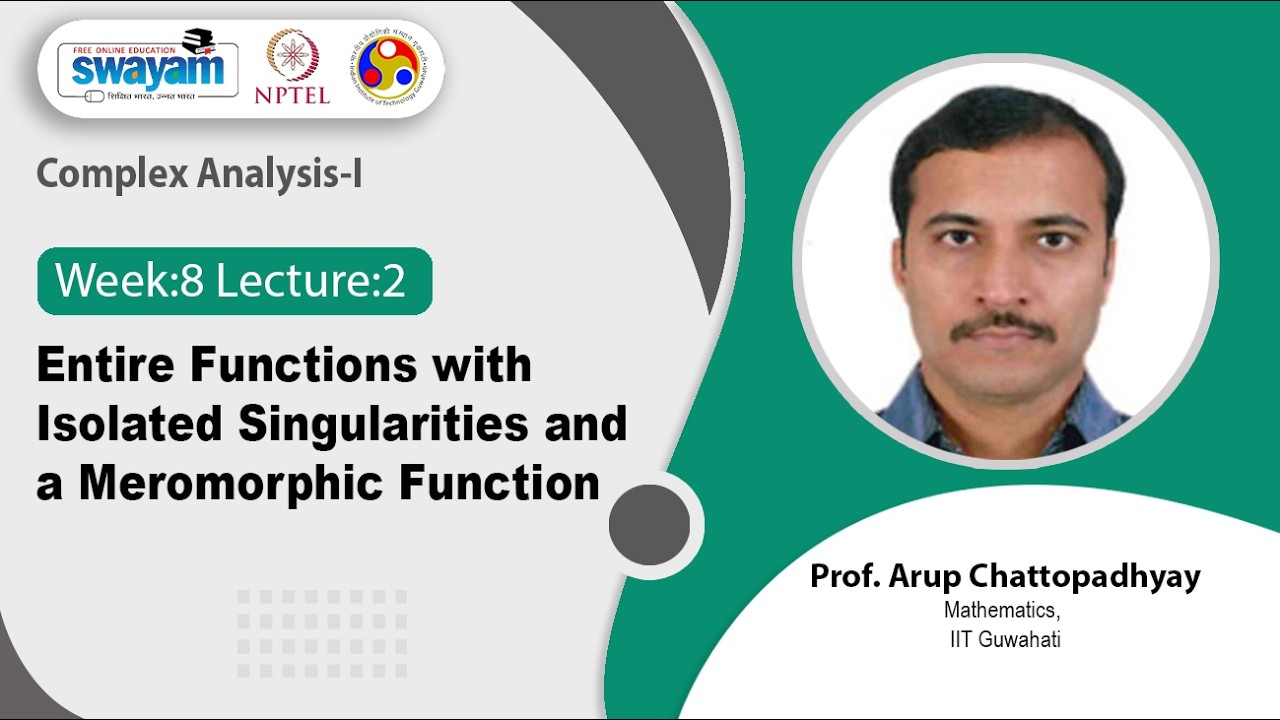 Lec 48: Entire functions with  isolated singularities and a meromorphic function