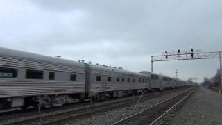 BNSF Holiday Express at Naperville, IL