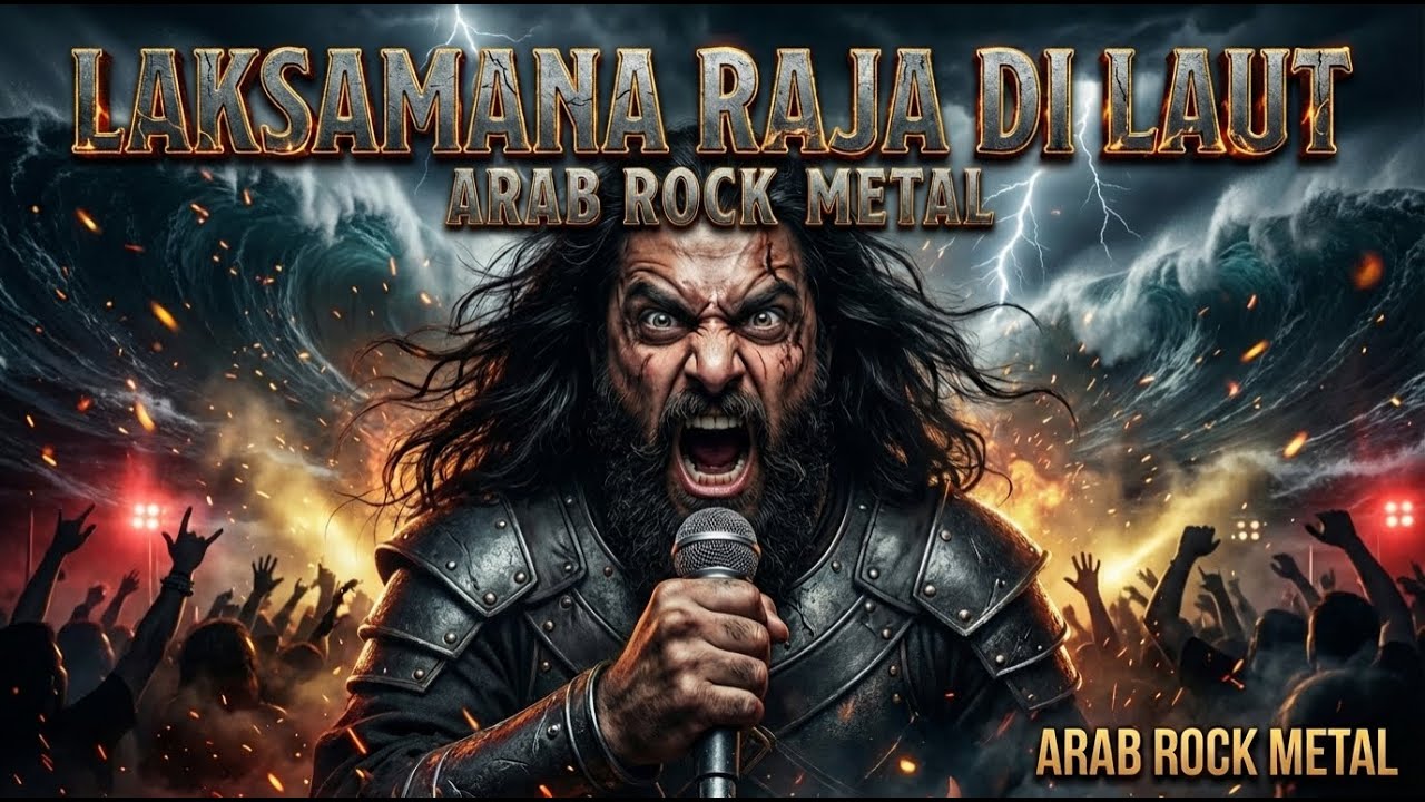 Laksmana Raja di Laut | Zapin Melayu Arab Rock Metal | ARAB ROCK METAL