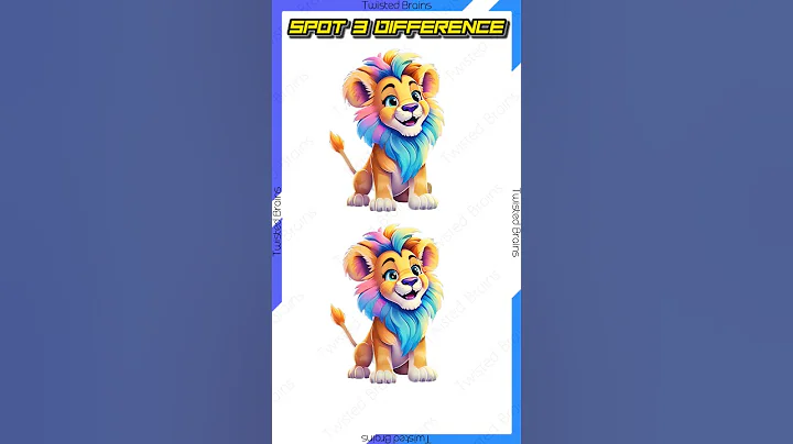 Spot the difference hard level | Find 3 differences No. 125 | #shorts  #ytshorts #findthedifference
