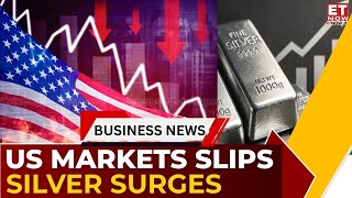 US Markets Slip on AI Profit-Taking | Crude Oil Price Near 2021 Lows | Silver Shines | Business News