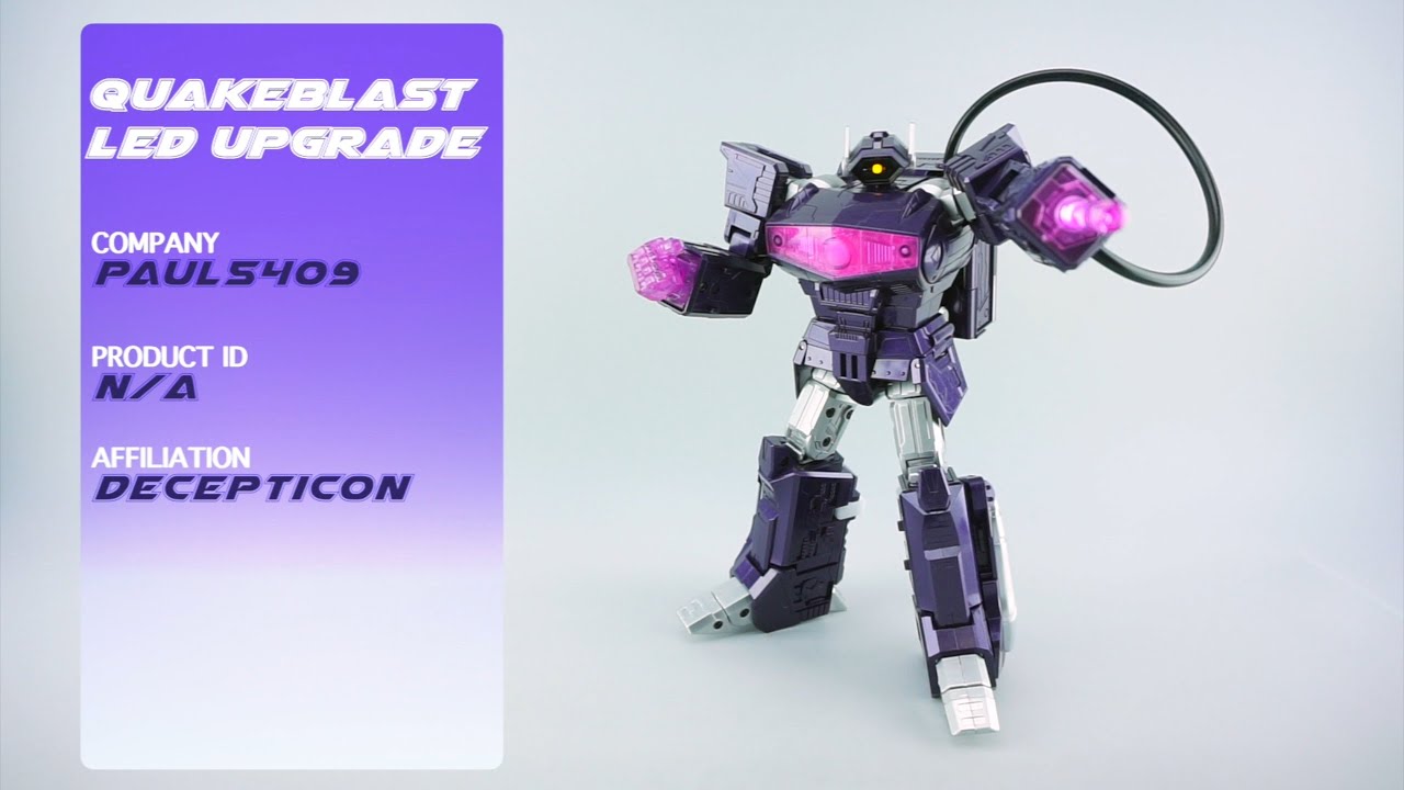 Transformers Review: Cloud 9 Quakeblast Upgrade Kits // P4L