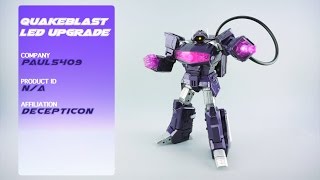 Transformers Review: Cloud 9 Quakeblast Upgrade Kits // P4L Reviews