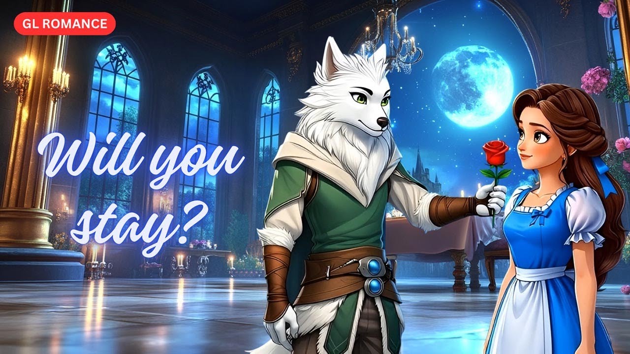 Curses, Kisses & Campy Chaos -Beauty & the Beast (GL/Yuri) | Animation Fairytales Romance