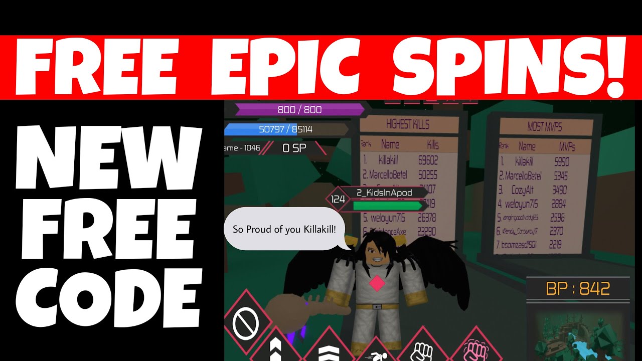 NEW* FREE CODE HEROES ONLINE gives 12 FREE EPIC SPINS + ALL FREE CODES