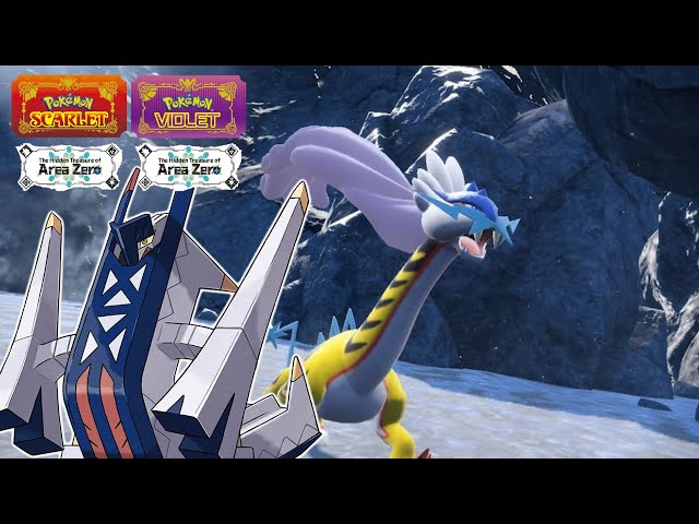 RAIKOU GIRAFA E NOVA EVOLUÇÃO DO DURALUDON! NOVIDADES DA DLC DE POKÉMON SV!  TREASURE OF AREA ZERO! 