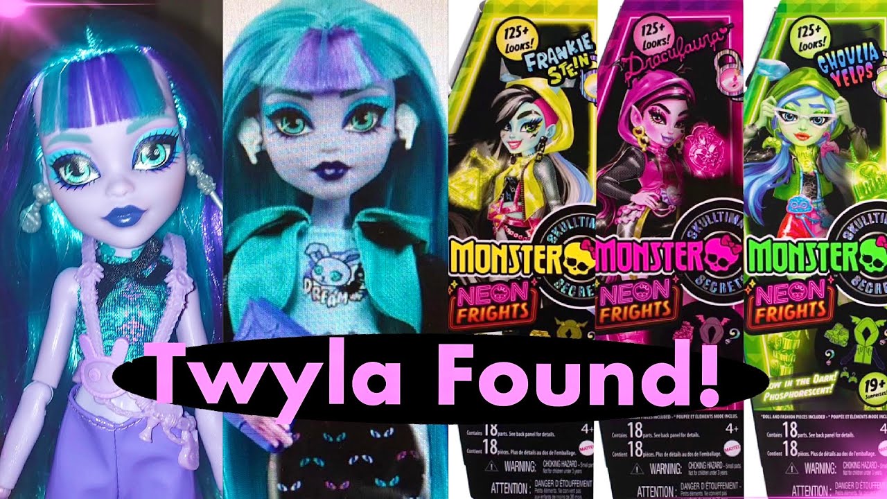 Monster High Skulltimate Secrets Neon Frights Twyla Doll