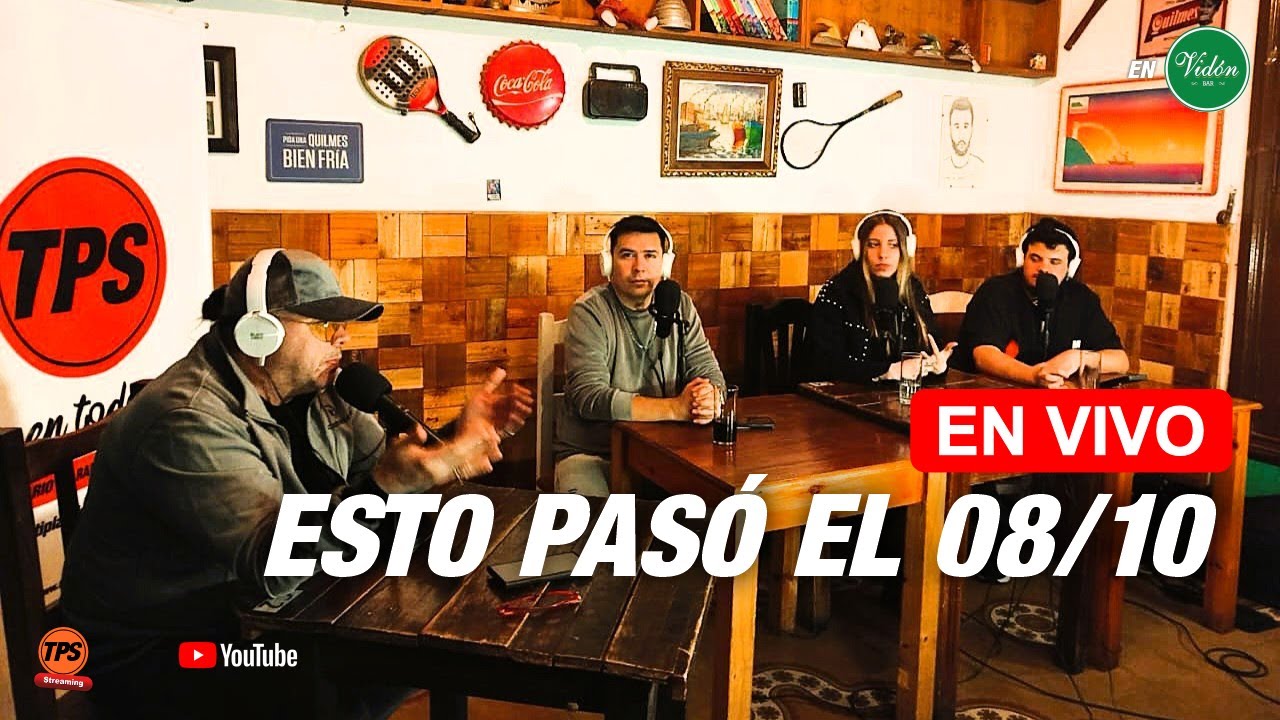 08/10/2025 #TPSStreaming l Vidón Bar Alta Córdoba