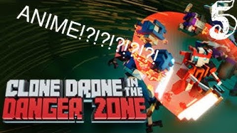 TRYING OUT THE HAMMER IN CLONE DRONE IN THE DANGER ZONE ENDLESS MODE