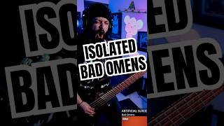 isolated bad omens with my bass #badomens #live #sightreading #bass