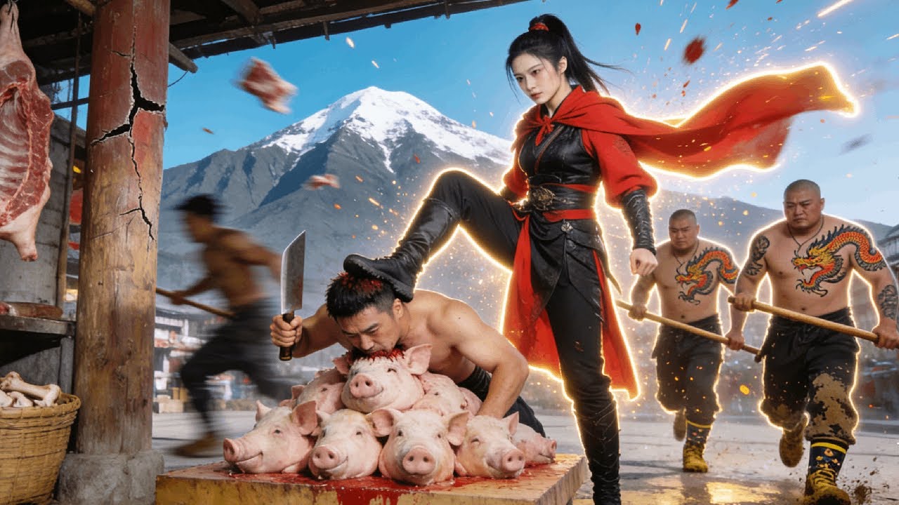 Inapi ang tinderong baboy, di alam war god pala—isang galaw, nagmakaawa sila.