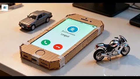whatsapp cardboard phone incoming call