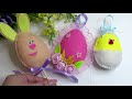 3 Пасхальные идеи из фетра. По одному шаблону\3 Easter ideas from felt. One pattern at a time