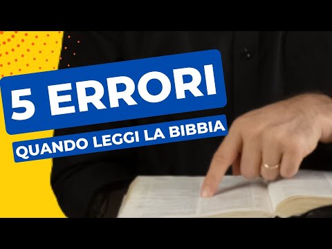 Video: Come Capire La Bibbia?