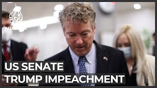 Most Republican Senators vote against impeachment trial for Trump