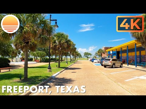 Freeport, Texas! Drive with me through a Texas town!