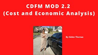 CDFM Module 2 2 (Cost & EA) Pg 2 2 62 to 2 2 77, #CDFM, #CDFM_Study_Group