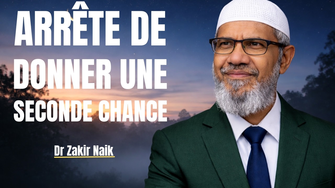 Ignorez Ces Leçons de Vie et Vous Serez Misérable pour le Reste de Votre Vie |  Dr Zakir Naik