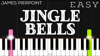 Vignette de la vidéo "Jingle Bells - EASY Piano Tutorial"