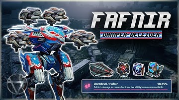 [WR] 🔥 FORGET Traditionalist FAFNIR (try Daredevil) – Mk3 Gameplay | War Robots