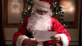 A 2009 Message from Santa Claus
