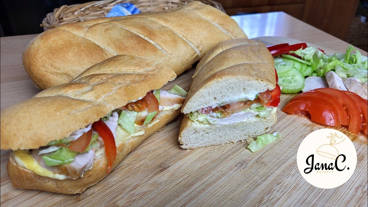 Простой домашний рецепт багетов в кружке/закуски, ужина.../ @JanaCJany