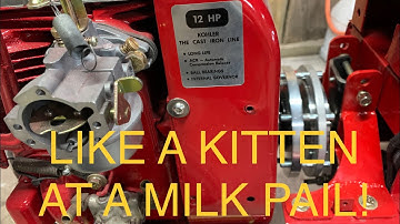 Narrow Frame Cub Pulling Tractor Build Part 4