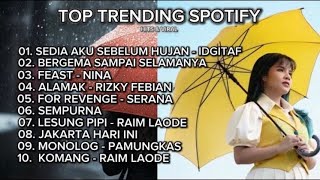 Top Hits Playlist Spotify Indonesia 2025  Sedia Aku Sebelum Hujan  Idgitaf lagupopindonesia