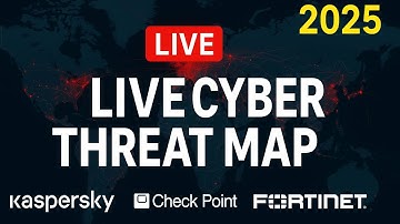 Live Cyber Threat Map | Kaspersky, Check Point, Fortinet & Bitdefender in Action