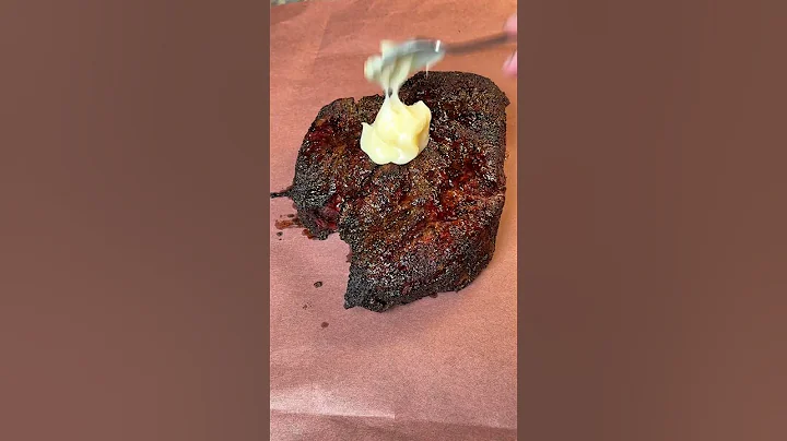 Smoked chuck roast like a brisket!