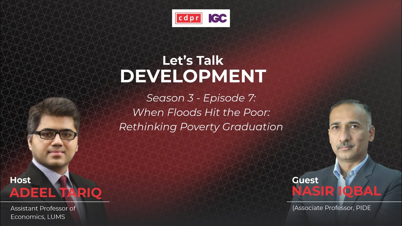 When Floods Hit the Poor: Rethinking Poverty Graduation