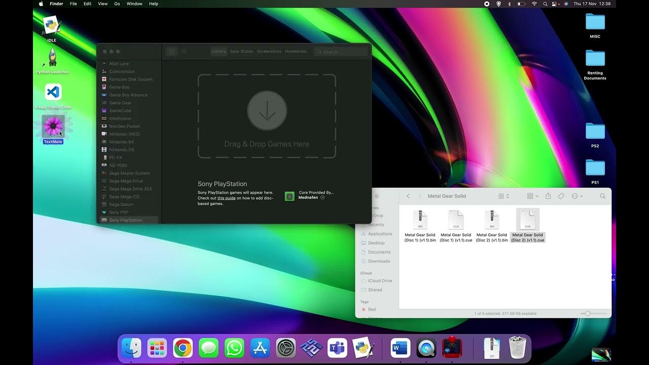How To Use MultiDisc Games on OpenEMU Retro Gaming Twitch/TikTok