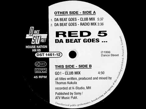 Red 5 - Da Beat Goes (Club Mix)