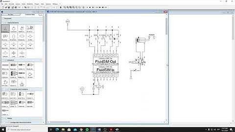 Codesys + FluidSim cilindro neumático