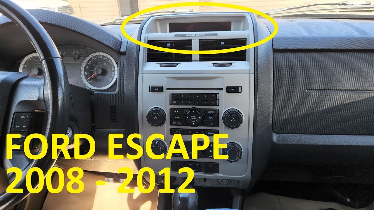 Ford Escape 2014 Radio Not Working